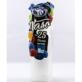REYMA – VASO PLÁSTICO 16 C/25PZS.