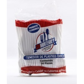 TENEDOR CHICO ECONÓMICO SMMTY C/50 PZS.