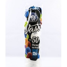 VASO PLÁSTICO 12 REYMA C/50PZS.