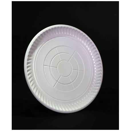 CHAROLA PLÁSTICA GARDUNO REDONDA 14 X PZ