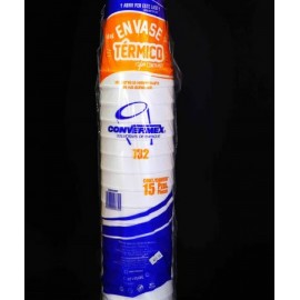 CONVERMEX – ENVASE TÉRMICO 732 C/15 PZS.