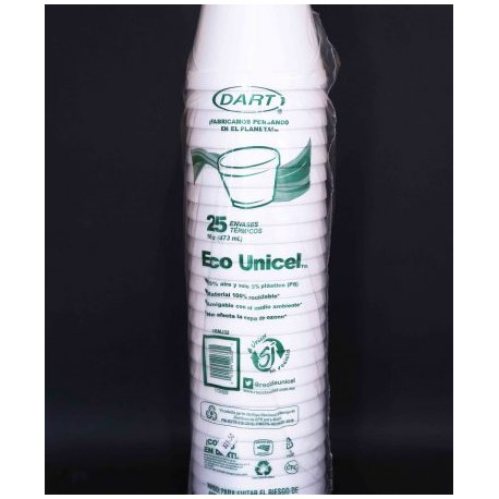 DART – ENVASE TÉRMICO 16MJ32 C/25 PZS