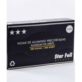 HOJAS DE ALUMINIO STAR FOIL 23X27 C/200