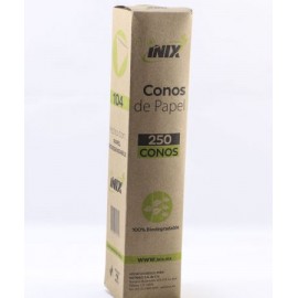 INIX- VASO CÓNICO DE PAPEL 104 C/250