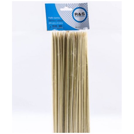 PALILLO DE BAMBOO 20CM (8?) C/100 PZS.