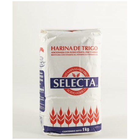 HARINA DE TRIGO SELECTA 1 KG.