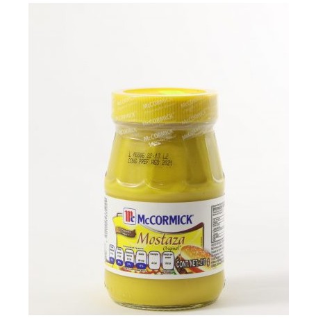 MOSTAZA MCCORMICK 210 GR.