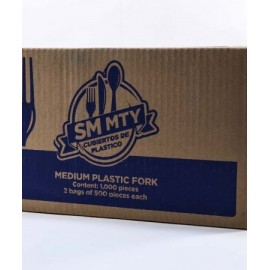 TENEDOR MEDIANO 1000PZS SMMTY