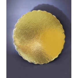 BASE CARTÓN RED. DORADA 30 CM. CORRUFACIL