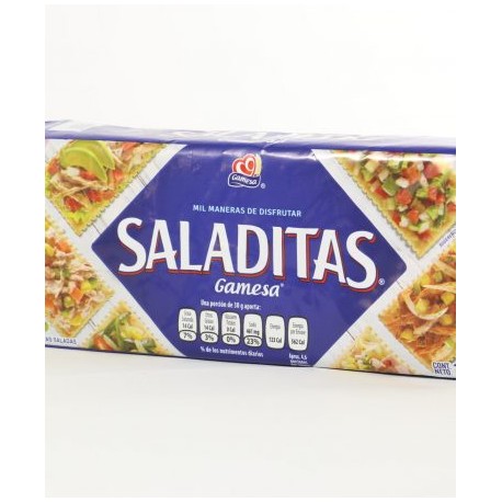 GALLETAS SALADITAS GAMESA 137 GR. PTE.