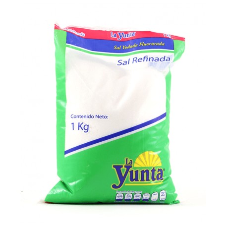 SAL DE MESA REFINADA LA YUNTA 1 kg.