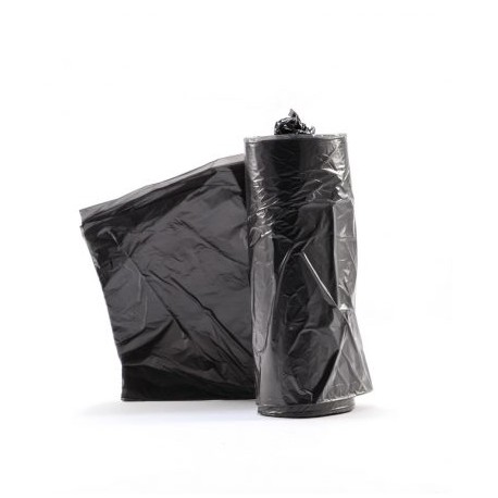 BOLSA EN ROLLO COLOR NEGRO CAN LINERS 60X60