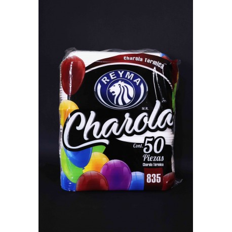 CHAROLA TÉRMICA 835R REYMA. C/50PZS.