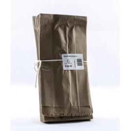 BOLSA DE PAPEL CAFÉ 3 C/100 PZS.