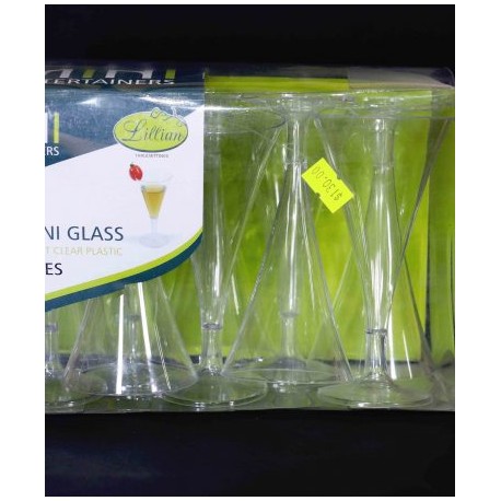 COPA TIPO MARTINI MINI C/10 PZS