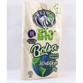 BOLSA TIPO CAMISETA GRANDE. REYMA BIODEGRADABLE X KG