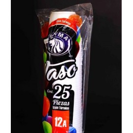 REYMA – ENVASE TÉRMICO 12A C/25 PZS.